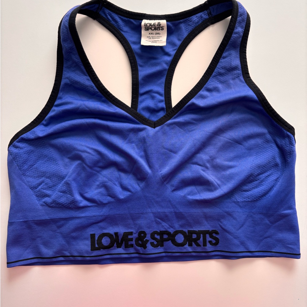 Women's Blue Sports Bra